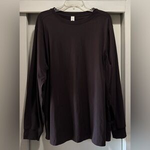 LULULEMON women’s All Yours Organic Cotton Long-Sleeve Shirt